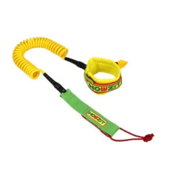 LEASH DE SUP HOWZIT COIL RASTA 9'