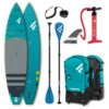 PADDLE FANATIC RAY AIR 11.6x31 PREMIUM 2022 GONFLABLE COMPLET -FANATIC Soldes paddle fanatic ray air 116x31 premium 2022 gonflable complet