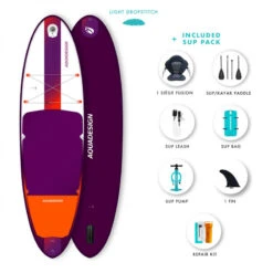 Paddle Gonflable Aqua Design Lava 10.0 -FANATIC Soldes paddle gonflable aqua design lava 100 1