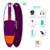 Paddle Gonflable Aqua Design Lava 10.0 -FANATIC Soldes paddle gonflable aqua design lava 100
