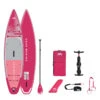 PADDLE GONFLABLE AQUA MARINA CORAL 11.6 TOURING RASPBERRY 2023 -FANATIC Soldes paddle gonflable aqua marina coral 116 touring raspberry 2023