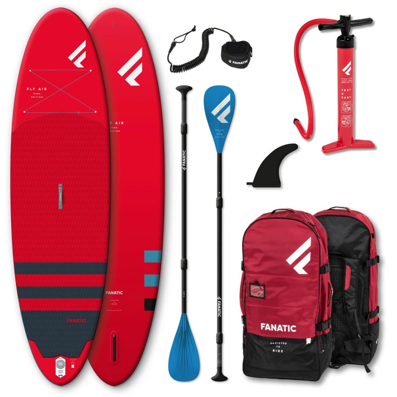 PADDLE GONFLABLE FANATIC FLY AIR 10.4 PURE ROUGE 2022 4 PADDLE GONFLABLE FANATIC FLY AIR 10.4 PURE ROUGE 2022 – Image 2