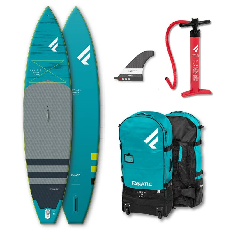 PADDLE GONFLABLE FANATIC RAY AIR 11.6 PREMIUM SAC + POMPE 4 PADDLE GONFLABLE FANATIC RAY AIR 11.6 PREMIUM SAC + POMPE – Image 2