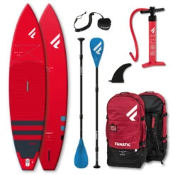 PADDLE GONFLABLE FANATIC RAY AIR 12.6 X 32 PURE ROUGE 2022 -FANATIC Soldes paddle gonflable fanatic ray air 126 x 32 pure rouge 2022 1