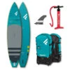 PADDLE GONFLABLE FANATIC RAY AIR 13.6 PREMIUM SAC + POMPE -FANATIC Soldes paddle gonflable fanatic ray air 136 premium sac pompe