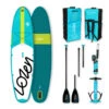 PADDLE GONFLABLE LOZEN 10.4 BLEU -FANATIC Soldes paddle gonflable lozen 104 bleu 2021