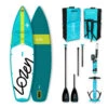 PADDLE GONFLABLE LOZEN 10.8 BLEU -FANATIC Soldes paddle gonflable lozen 108 bleu 2021