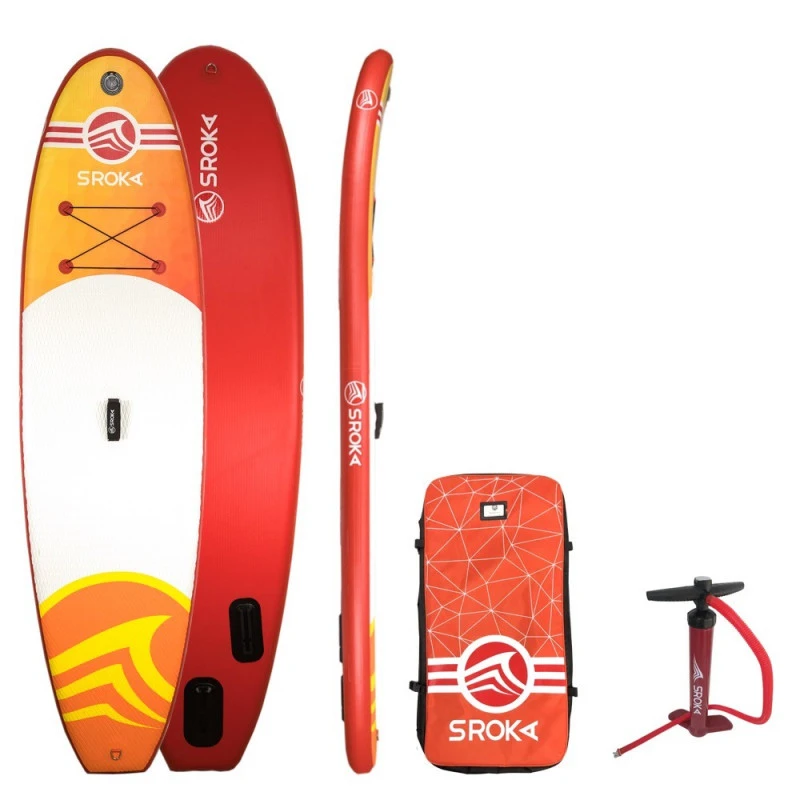 PADDLE GONFLABLE SROKA MALIBU FUSION ORANGE 10.0 3 PADDLE GONFLABLE SROKA MALIBU FUSION ORANGE 10.0