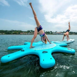PLATEFORME YOGA GONFLABLE AQUA MARINA YOGA DOCK 2023 -FANATIC Soldes plateforme yoga gonflable aqua marina yoga dock 2023 4
