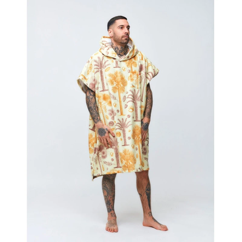 PONCHO AFTER BOTANICAL LINEN 4 PONCHO AFTER BOTANICAL LINEN – Image 3