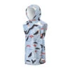 PONCHO AFTER ENFANT SKETCHBOOK BLUE -FANATIC Soldes poncho after enfant sketchbook blue