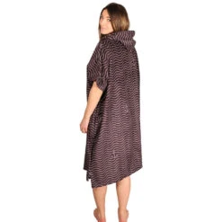 PONCHO AFTER ESSENTIAL WAVES NOIR TU -FANATIC Soldes poncho after essential waves noir tu 3