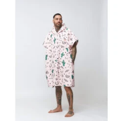 PONCHO AFTER HYPE PALE PINK -FANATIC Soldes poncho after hype pale pink 2