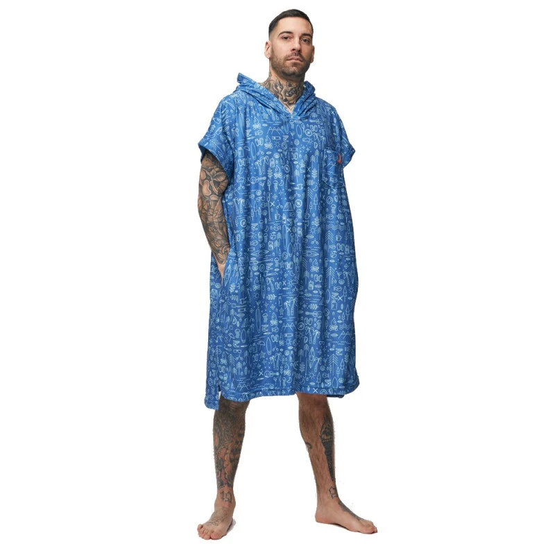 PONCHO AFTER MICROFIBER MARINE 4 PONCHO AFTER MICROFIBER MARINE – Image 2