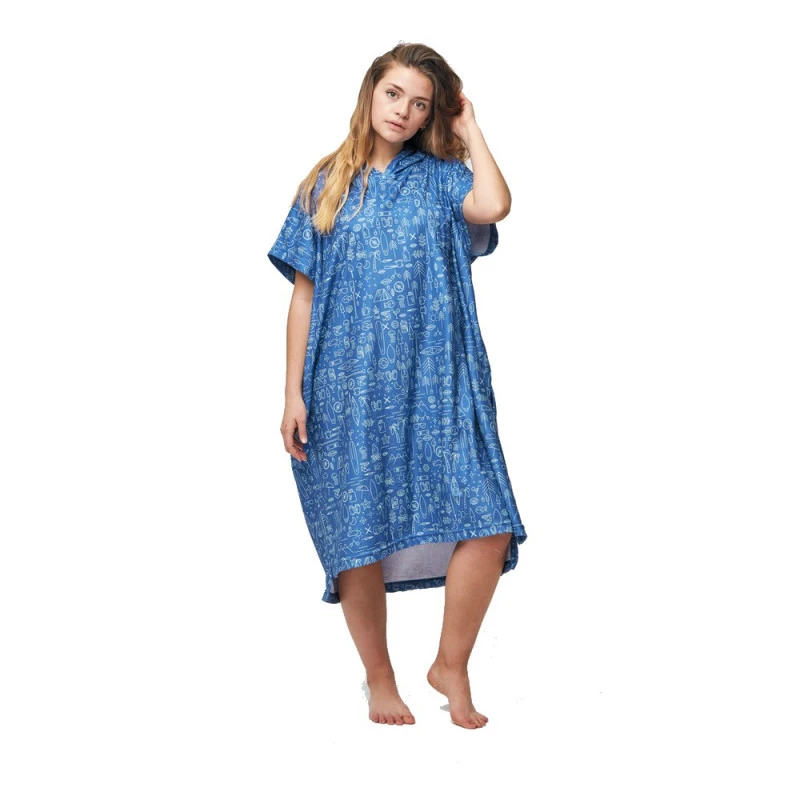 PONCHO AFTER MICROFIBER MARINE 5 PONCHO AFTER MICROFIBER MARINE – Image 3