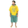 All-In PONCHO ALL IN BUMPY JAUNE/VERT -FANATIC Soldes poncho all in bumpy jaune vert