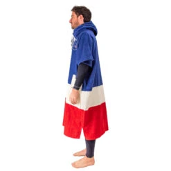 All-In PONCHO ALL IN V COUNTRIES BLEU/BLANC/ROUGE -FANATIC Soldes poncho all in v countries bleu blanc rouge 2