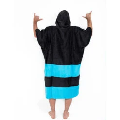 All-In PONCHO ALL IN V FLASH BLEU/NOIR -FANATIC Soldes poncho all in v flash bleu noir 3