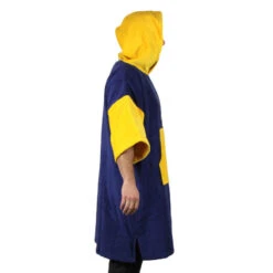 Poncho Howzit Bleu/jaune -FANATIC Soldes poncho howzit bleu jaune 3