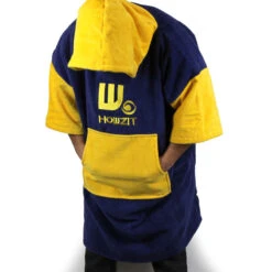 Poncho Howzit Bleu/jaune -FANATIC Soldes poncho howzit bleu jaune 4