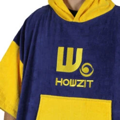 Poncho Howzit Bleu/jaune -FANATIC Soldes poncho howzit bleu jaune 6