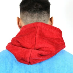 Poncho Howzit Rouge/bleu -FANATIC Soldes poncho howzit rouge bleu 8