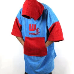 Poncho Howzit Rouge/bleu -FANATIC Soldes poncho howzit rouge bleu 9