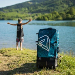 SAC A ROULLETTES AQUA MARINA BLUEBERRY -FANATIC Soldes sac a roullettes aqua marina blueberry 3