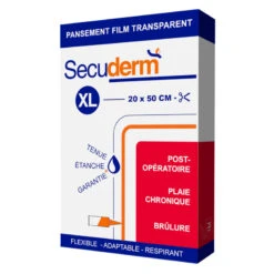 SURPANSEMENT ETANCHE SECUDERM 20x50CM XL -FANATIC Soldes surpansement etanche secuderm 20x50cm xl 4