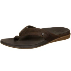 TONGS REEF CUSHION LUX MARRON -FANATIC Soldes tongs reef cushion lux marron 4